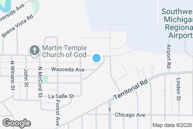 Map image of the property - 951 Wauceda Ave