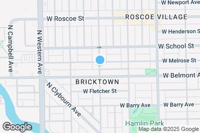 Map image of the property - 3221 N Leavitt St