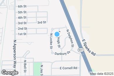 Map image of the property - 2827 N Waugh St