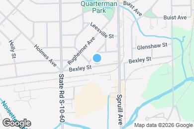Map image of the property - 1134 Bexley St