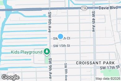 Map image of the property - 826 SW 14th Ct