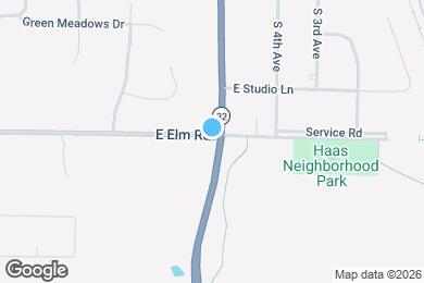 Map image of the property - 4023 E Elm Rd