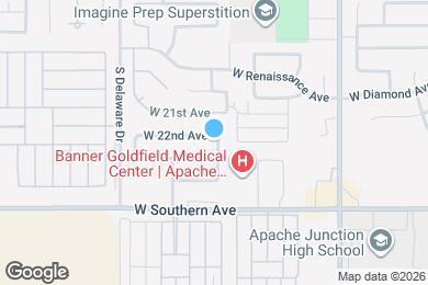 Map image of the property - 2059 W 22nd Ave