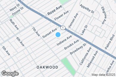 Map image of the property - 750 Vernon Ave