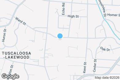 Map image of the property - 1611 Ward St
