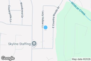 Map image of the property - 90 Lazy Hollow Ln