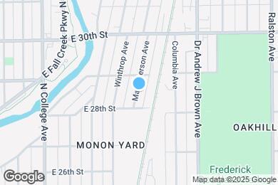 Map image of the property - 2825 McPherson St