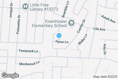 Map image of the property - 5309 Pyrus Ln
