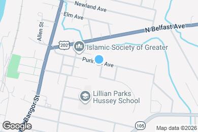 Map image of the property - 2 Ridgewood Dr
