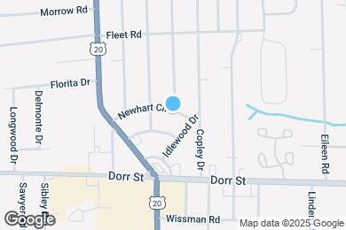 Map image of the property - 5123 Newhart Cir