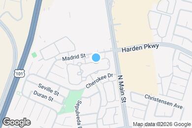 Map image of the property - 1829 Cherokee Dr