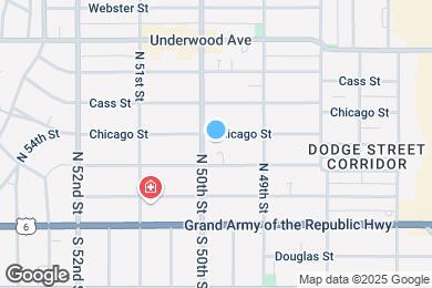 Map image of the property - 4921 Chicago St
