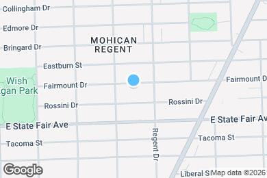 Map image of the property - 14150 Fairmount Dr