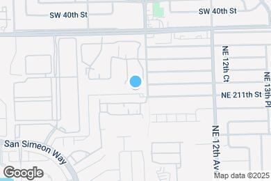 Map image of the property - 965 NE 211th St