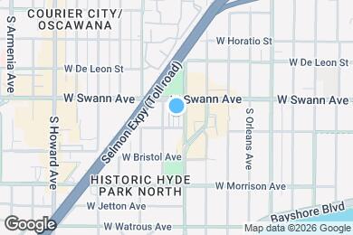 Map image of the property - 714 S Bungalow Terrace
