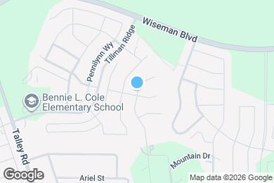 Map image of the property - 2207 Tiptop Ln