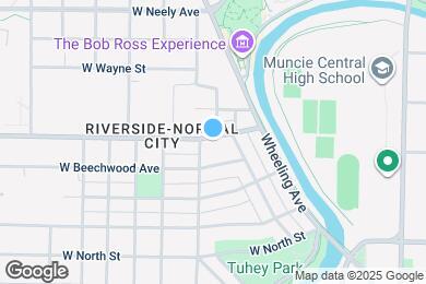 Map image of the property - 701 W Riverside Ave