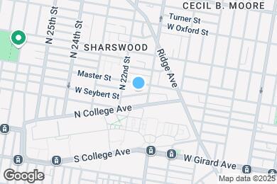 Map image of the property - 2111 W Seybert St