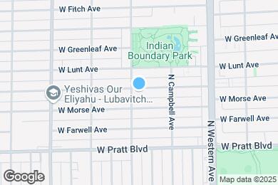Map image of the property - 2547 W Coyle Ave