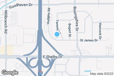 Map image of the property - 1914 St James Dr
