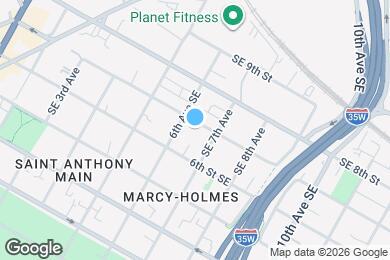 Map image of the property - 612 7th St SE