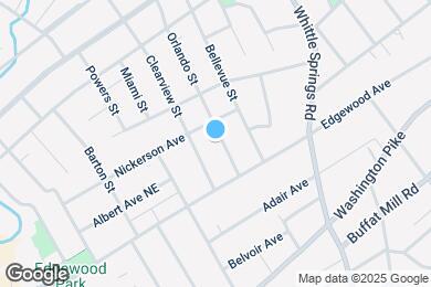 Map image of the property - 3101 Orlando St