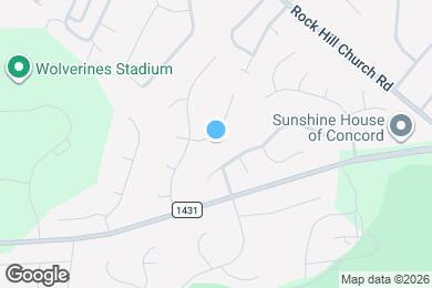 Map image of the property - 3883 Meadow Ridge Dr NW