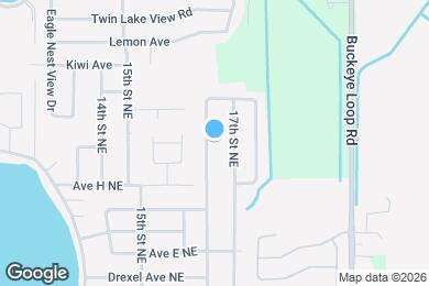 Map image of the property - 744 16th St NE