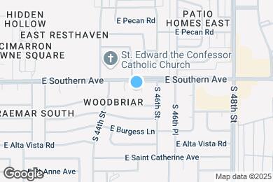 Map image of the property - 6008 S 45th Pl
