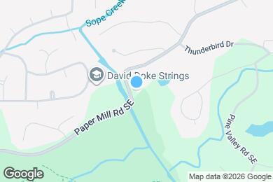 Map image of the property - 3930 Paper Mill Rd SE