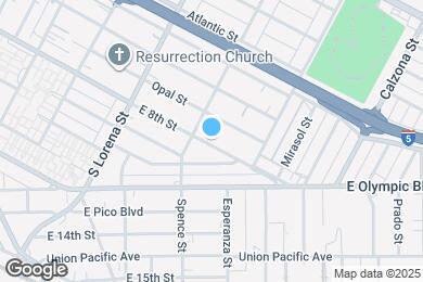 Map image of the property - 3519 E 8th St