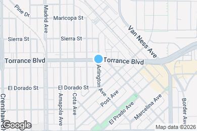 Map image of the property - 1233 Arlington Ave