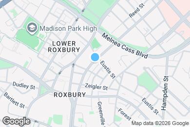 Map image of the property - 1112 Harrison Ave