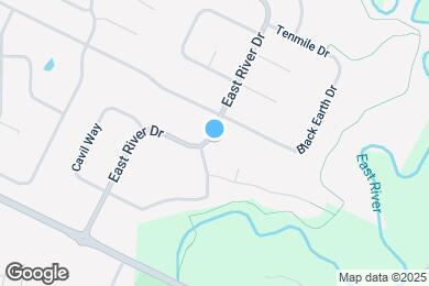 Map image of the property - 104 E River Dr