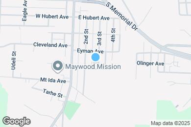 Map image of the property - 929 3rd St