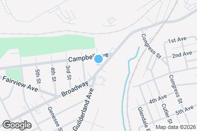 Map image of the property - 1633 Broadway