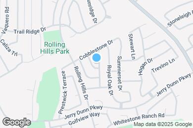 Map image of the property - 7112 Woodhinge Dr