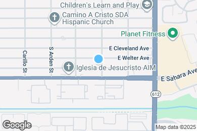 Map image of the property - 4792 E Cincinnati Ave