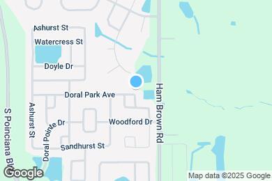 Map image of the property - 4609 Doral Park Ave