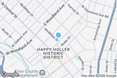 Map image of the property - 201 E Oklahoma Ave