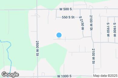 Map image of the property - 2336 W 700 S
