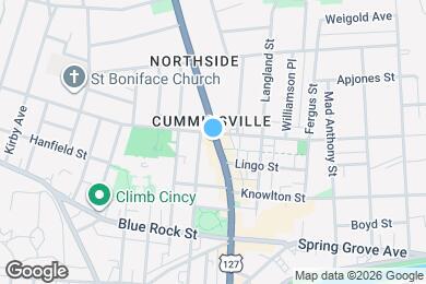 Map image of the property - 4181 Hamilton Ave