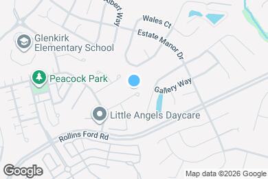 Map image of the property - 8808 Yellowthroat Ct