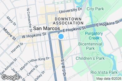 Map image of the property - Room in Condo on E San Antonio St