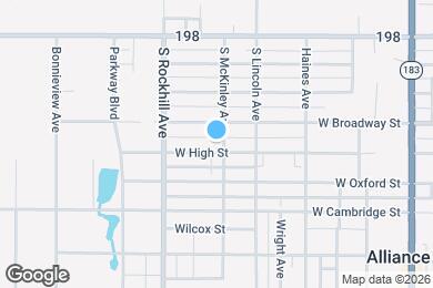Map image of the property - 333 S McKinley Ave