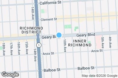 Map image of the property - 412 11th Ave
