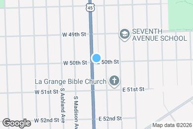 Map image of the property - 801 S La Grange Rd