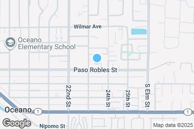 Map image of the property - 2331 Paso Robles St