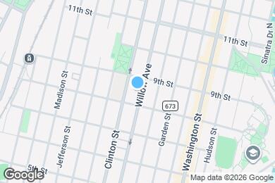 Map image of the property - 814 Willow Ave