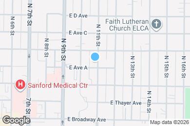 Map image of the property - 506 N 11th St